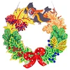 5D DIY Diamond Painting Art Wreath Kit Hanging Craft Home Decor