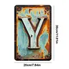 Letter Y - Vintage Metal Signs(8*12Inch)