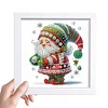 5D DIY Partial Special Shaped Drill Diamond Painting Kit Goblin Decor With Frame Kit 18x18cm
