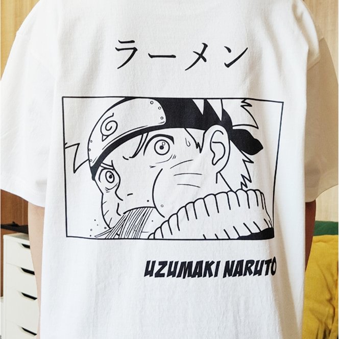 Pure Cotton Naruto Ramen T-shirt weebmemes