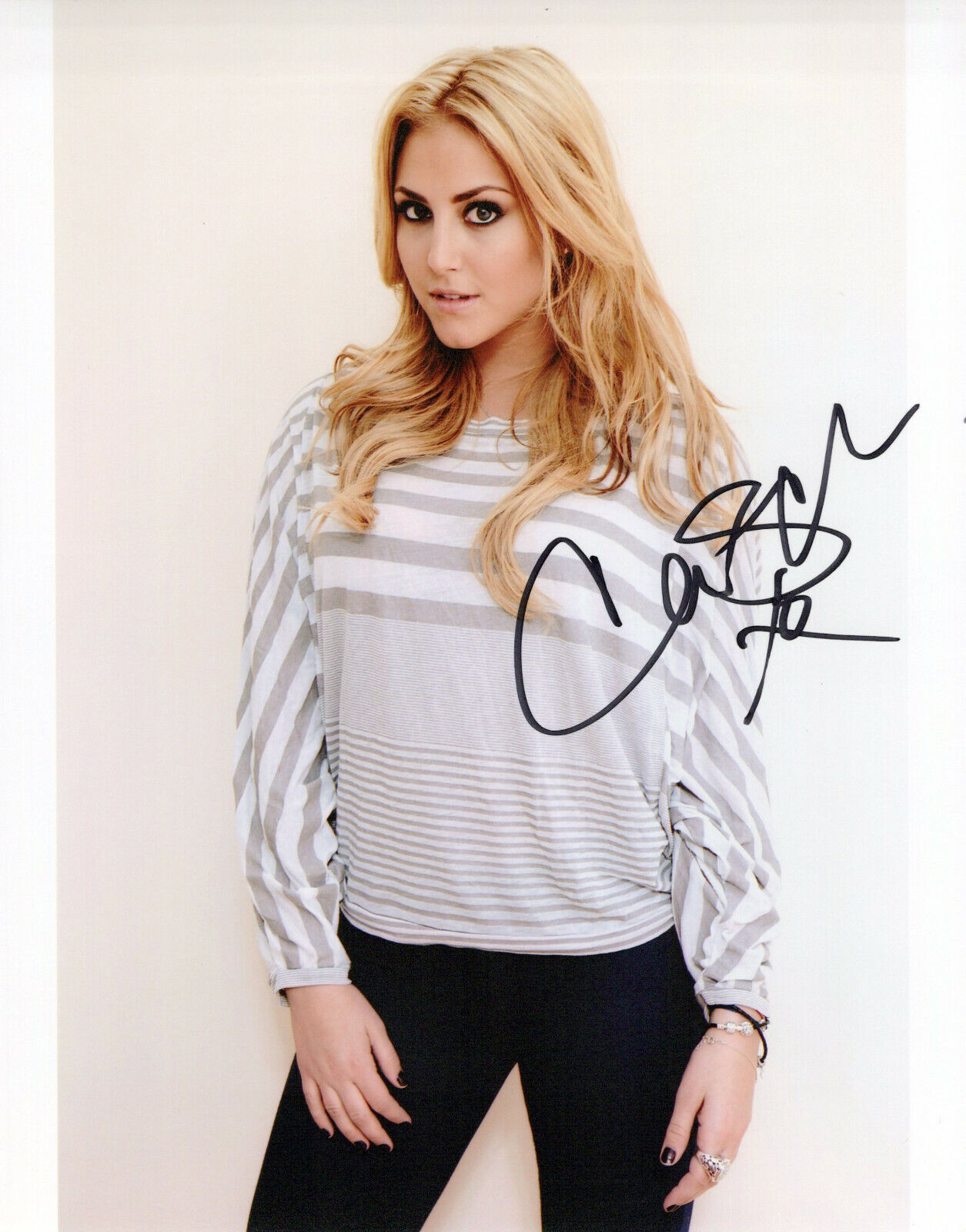 Cassie Scerbo glamour shot autographed Photo Poster painting signed 8x10 #20