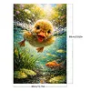 Ugly Duckling-Paint by Numbers Acrylic Painting 40*60CM(Big Size)