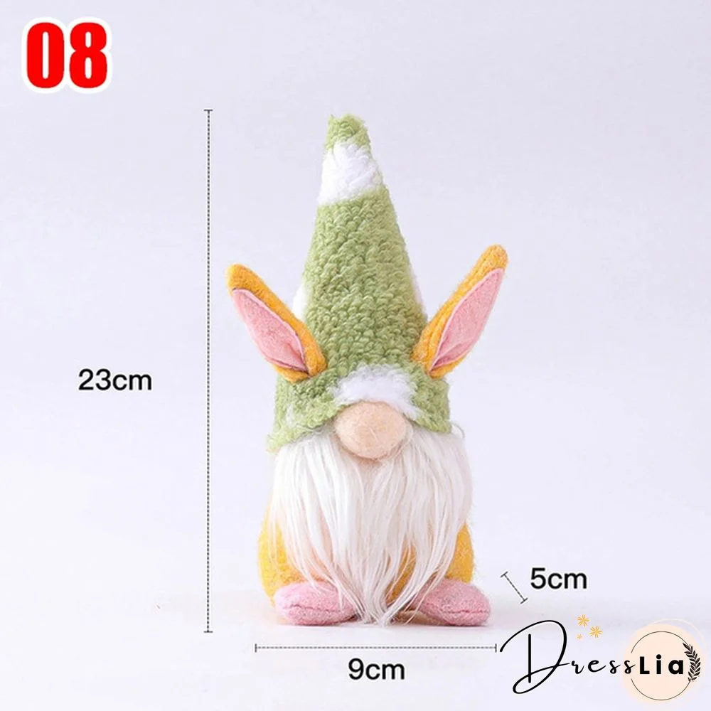 58Styles Elf Doll Ornament Gnomes Dwarf Wedding Decor Rudolph Faceless Plush Doll Swedish Tomte Dwarf