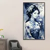 Ancienne fille-pleine ronde diamant peinture-40 * 70cm-dp grande taille