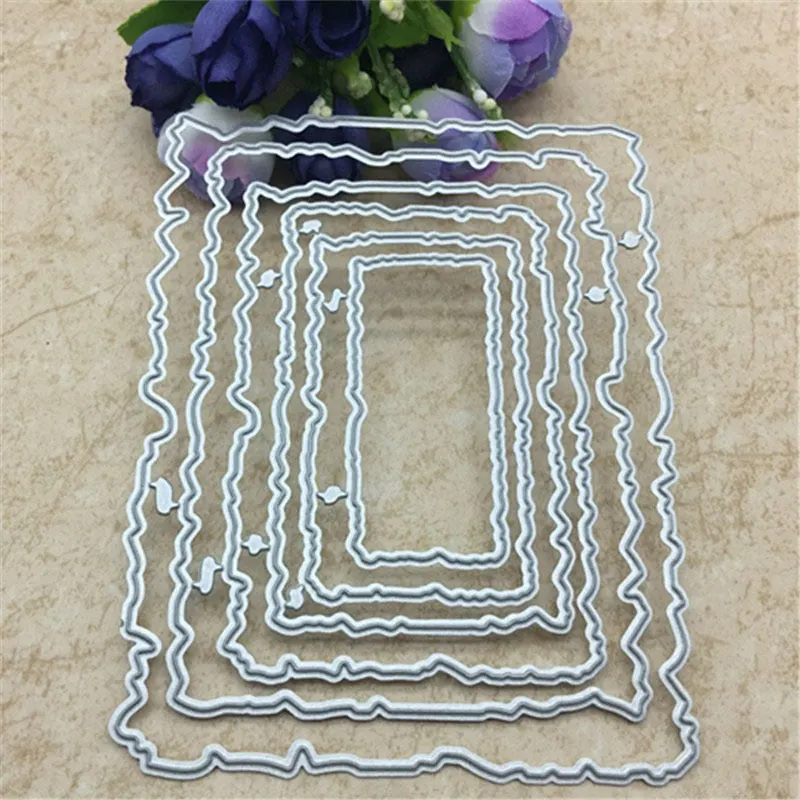 8pcs Basic Stars Cutting Dies Carbon steel Metal Cutting Dies Scrapbooking Decorative Paper Cards Template