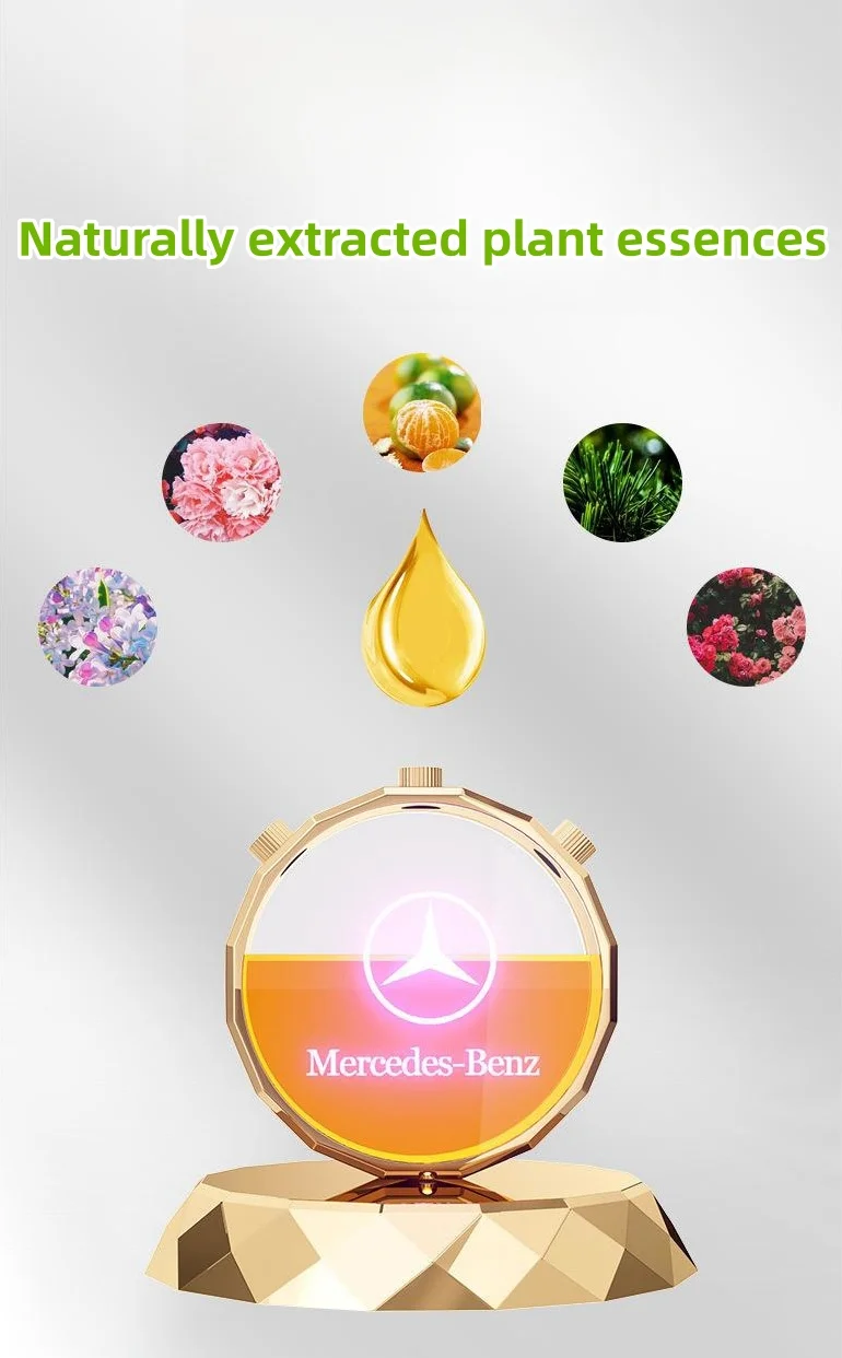 Car Perfume Car Interior Aromatherapy Intelligent Ambience Light