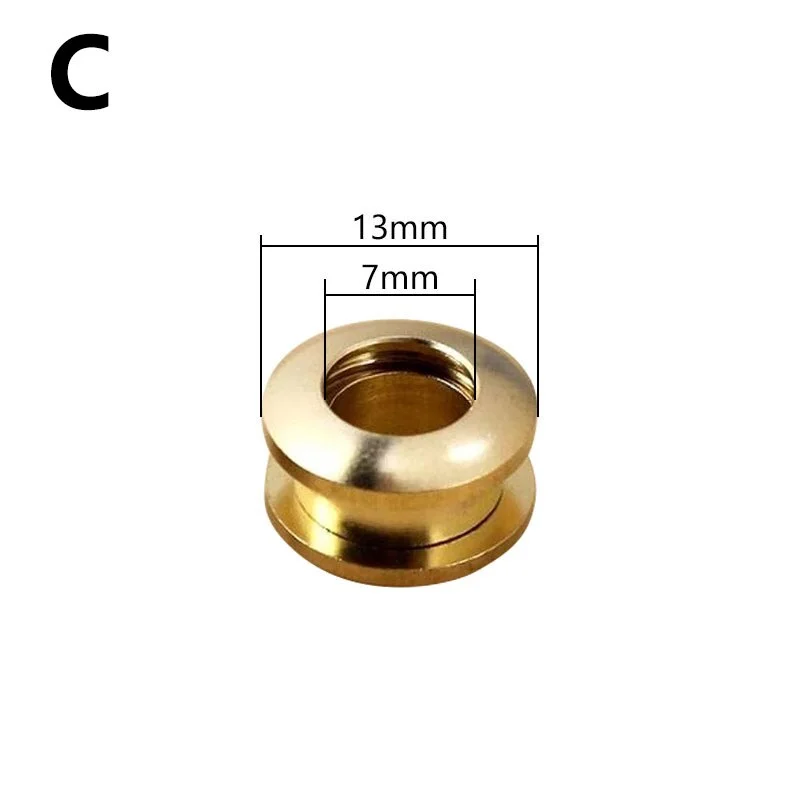 Nigikala Solid Brass Screw Back Eyelets with Washer Grommets for Bag Garment Shoe Clothes Jeans Decoration Leather Craft Accessories