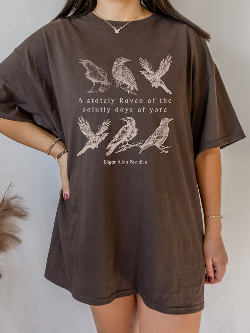 Edgar Allan Poe Poet T-shirt / TECHWEAR CLUB / Techwear