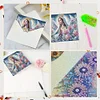 6pcs DIY Holy Mother Jesus Diamond Painting Greeting Cards