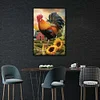 Rooster - Full Round Diamond Painting