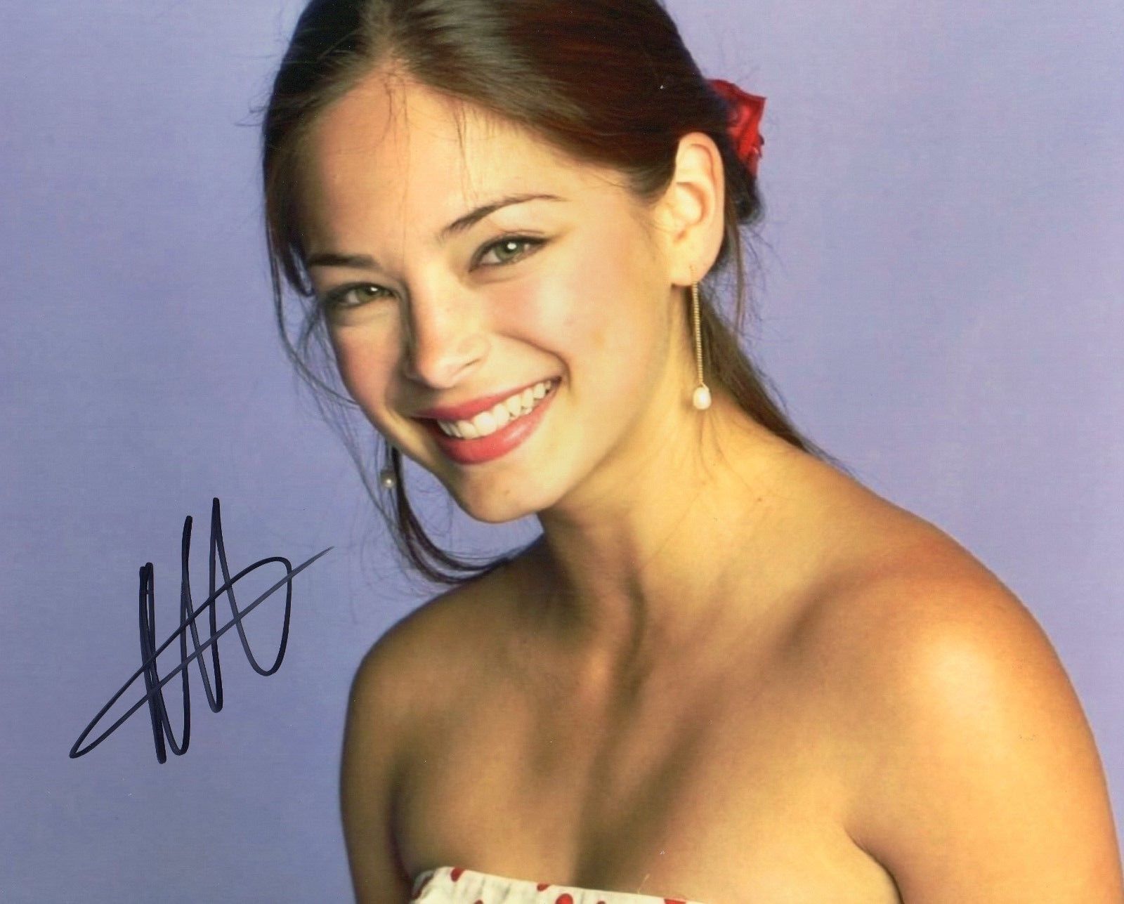 KRISTIN KREUK AUTOGRAPHED SIGNED A4 PP POSTER Photo Poster painting PRINT 12