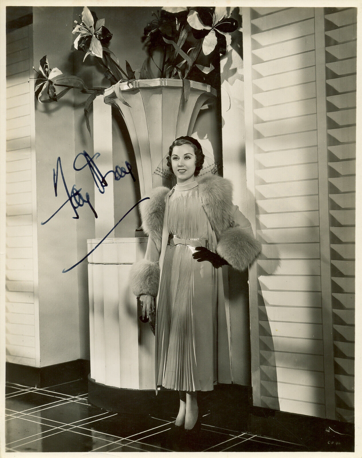FAY WRAY Signed Photo Poster paintinggraph - Film Actress / 'Star of King Kong' - Preprint