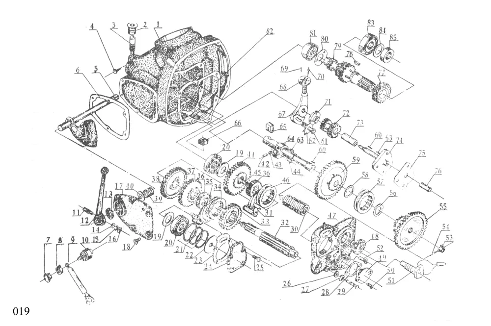 CJ750 M1M M1S 12V CATALOGUE PAGE 019