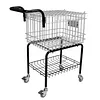 [US Local Warehouse] Foldable Tennis Cart Holds 350 Balls Sports Ball Hopper for Teaching & Court Use