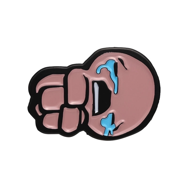 Cartoon Style Eye Wings Wine Glass Alloy Stoving Varnish Plating Unisex Brooches