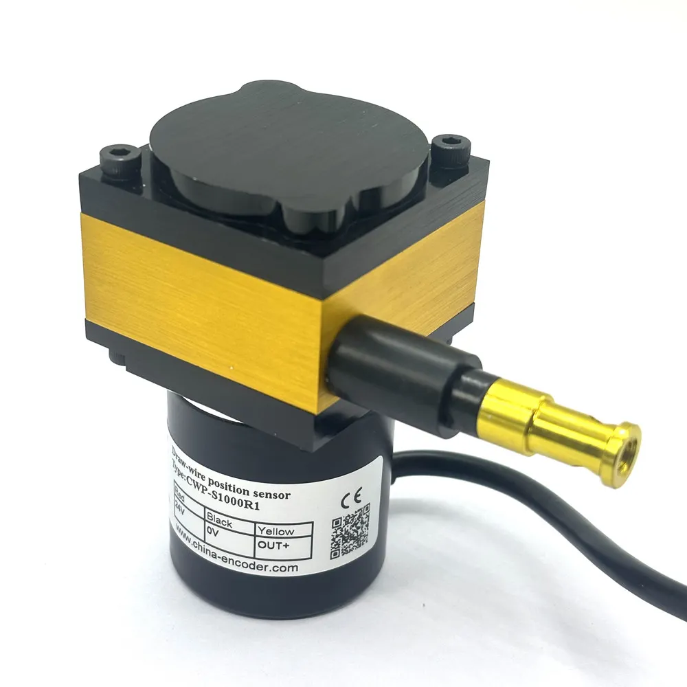 string potentiometer linear encoder Position Sensor 1000/1500/2000 ...