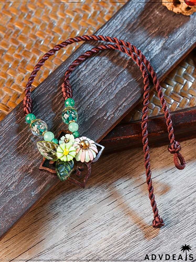 Flower Decor Necklace