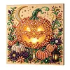 Halloween Bead Art DIY Pearl Painting Kit with Frame 20x20cm
