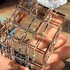 Light Luxury Creative K9 Crystal Hand-carved Rubik's Cube