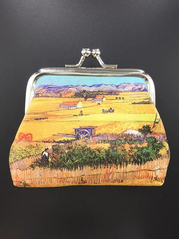 Van Gogh Art Vintage Coin Purse