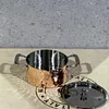 【Stiftskeller】Austrian handmade hammered copper single spout and double ear stew pot