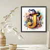 Diamond Painting -DIY Full Square Drill Harry Potter Letter J(35x35cm)