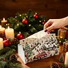 Snow Town DIY Pearl Diamond Painting PU Cover Tissue Holder Kit Pearl Art Painting Decoration for Home & Gifts