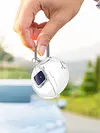 Clear TPU Cover for Google Pixel Buds 2a 2025 Accessory Protective Skin Case with Carabiner Shockproof Anti-Drop Scratch-Resistant
