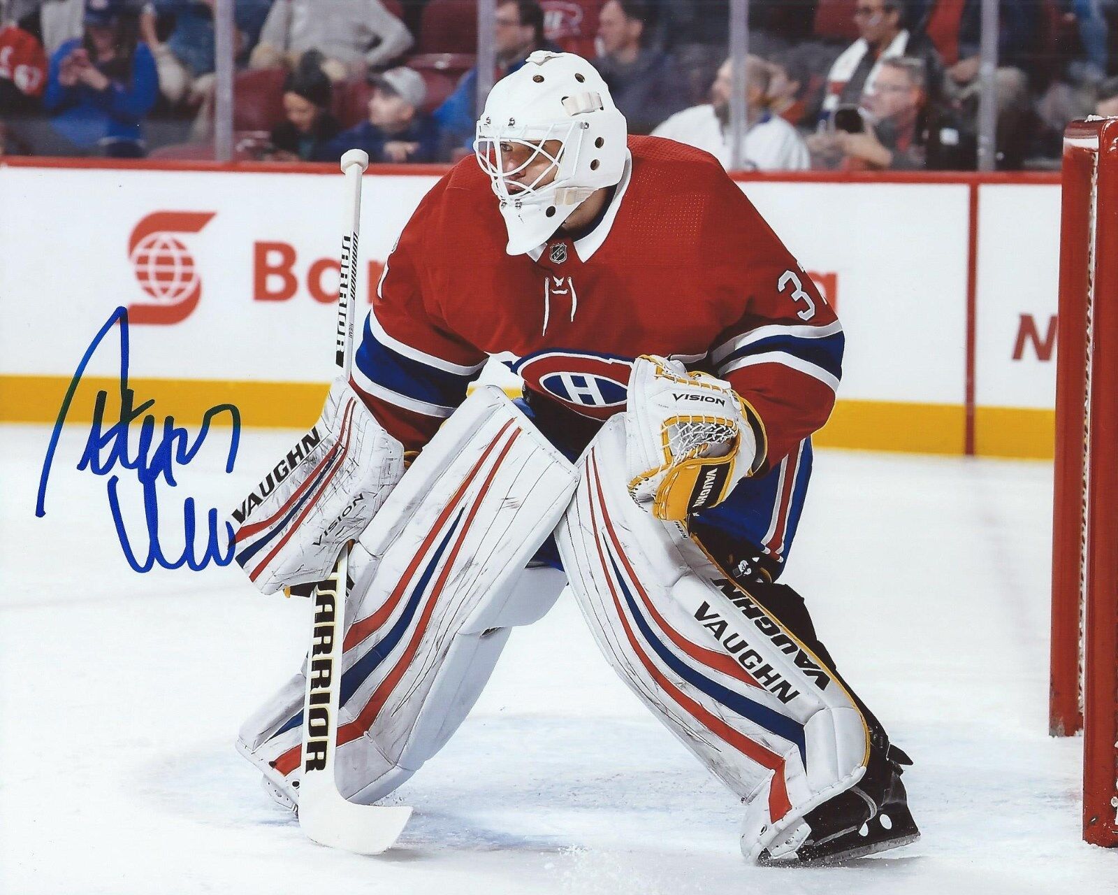 Antti Niemi Signed 8x10 Photo Poster painting Montreal Canadiens Autographed COA