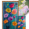 Flower-14CT Stamped Cross Stitch 40*70cm(Big Size) tapestrymarket