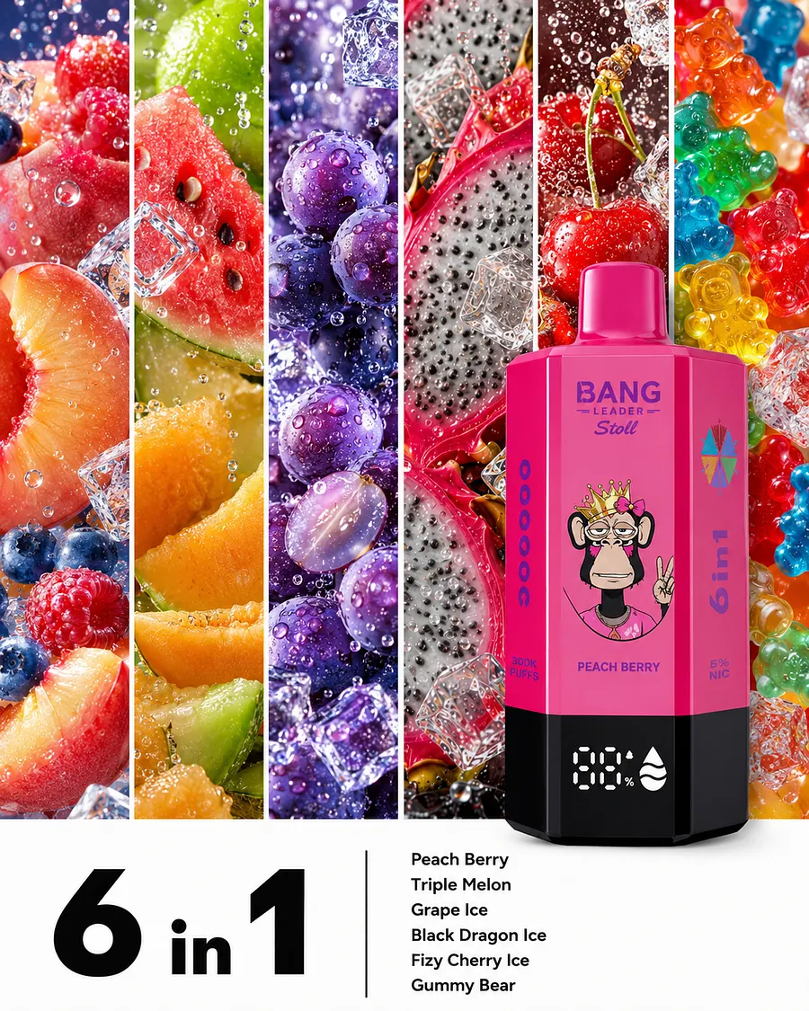 BANG LEADER STOLL 300K Puffs