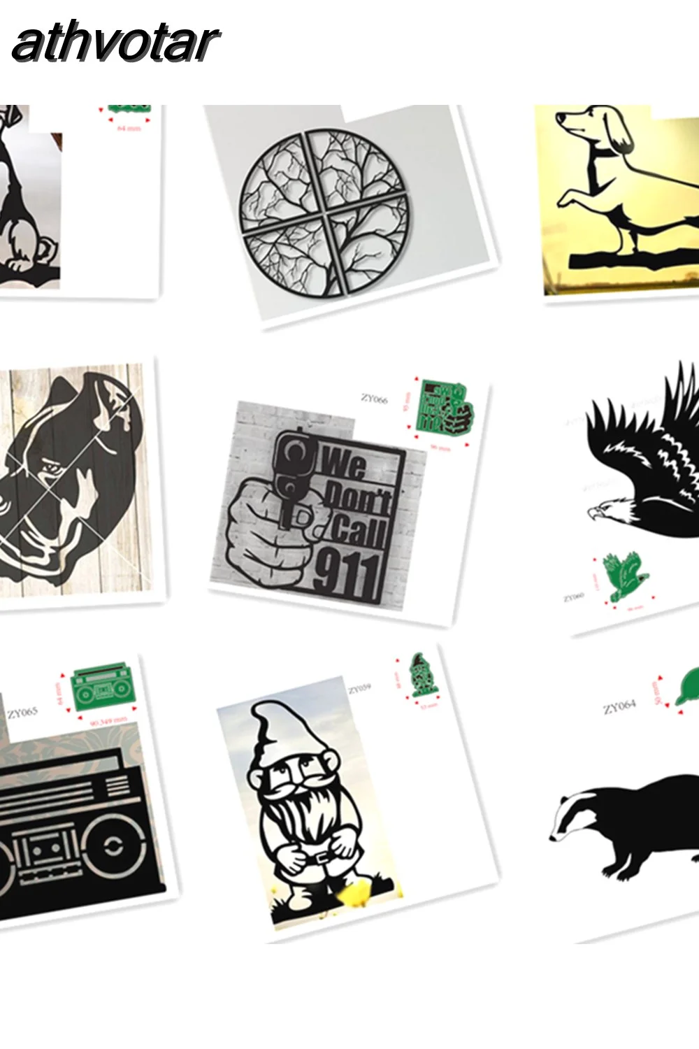 Dog Scrapbook Paper Piggy Craft Metal Cutting Dies Cut Die Mold Easter Bunny Series Scrapbook Paper Craft Knife Mould Blade Punch Stencils Dies Bunny Dies For Card Making - Foto 4