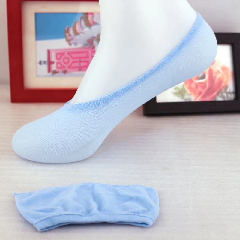 Sock Slippers Women Summer Breathable Invisible Transparent Deodorant High Elasticity Womens Socks Solid Simple All-match Trendy