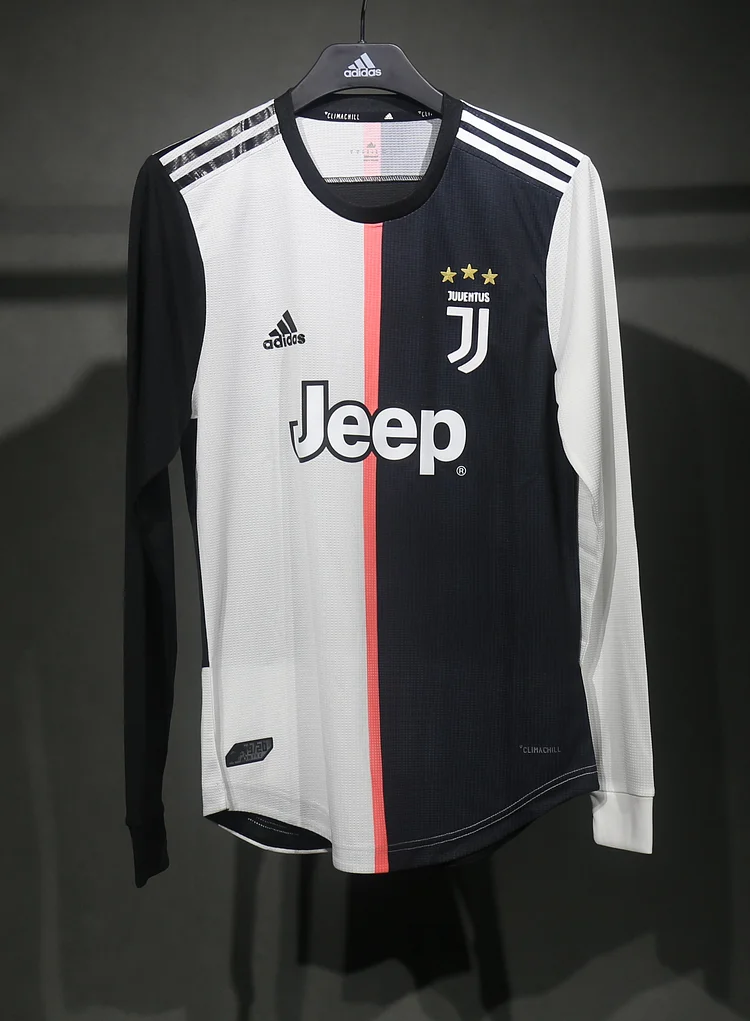 2019-20 Juventus Home Long Sleeve - Player Edition