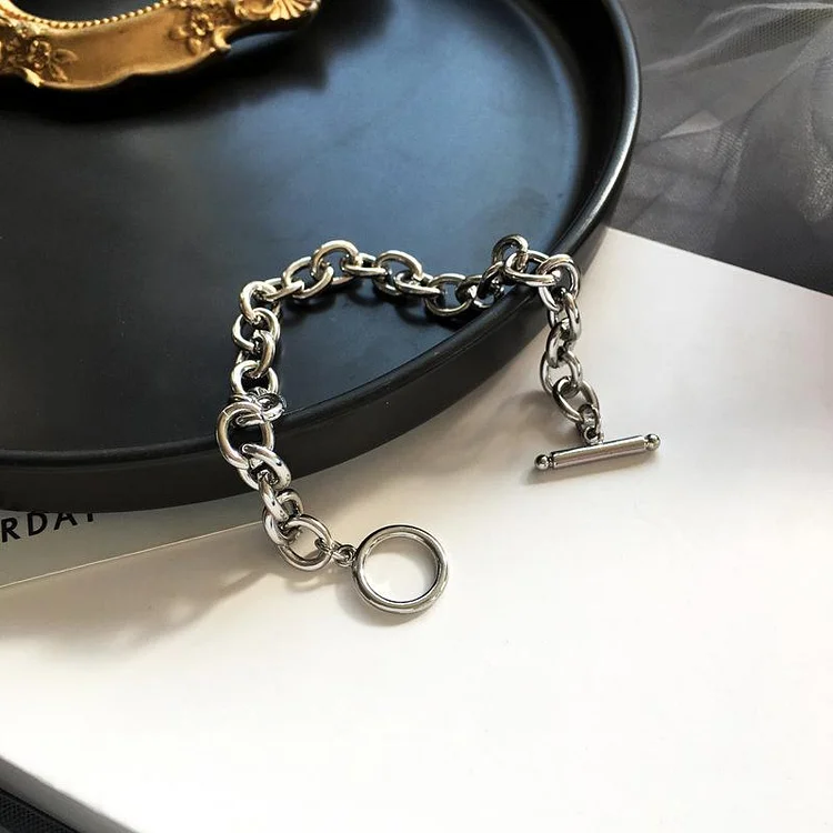 Cool Single Chain Bracelet