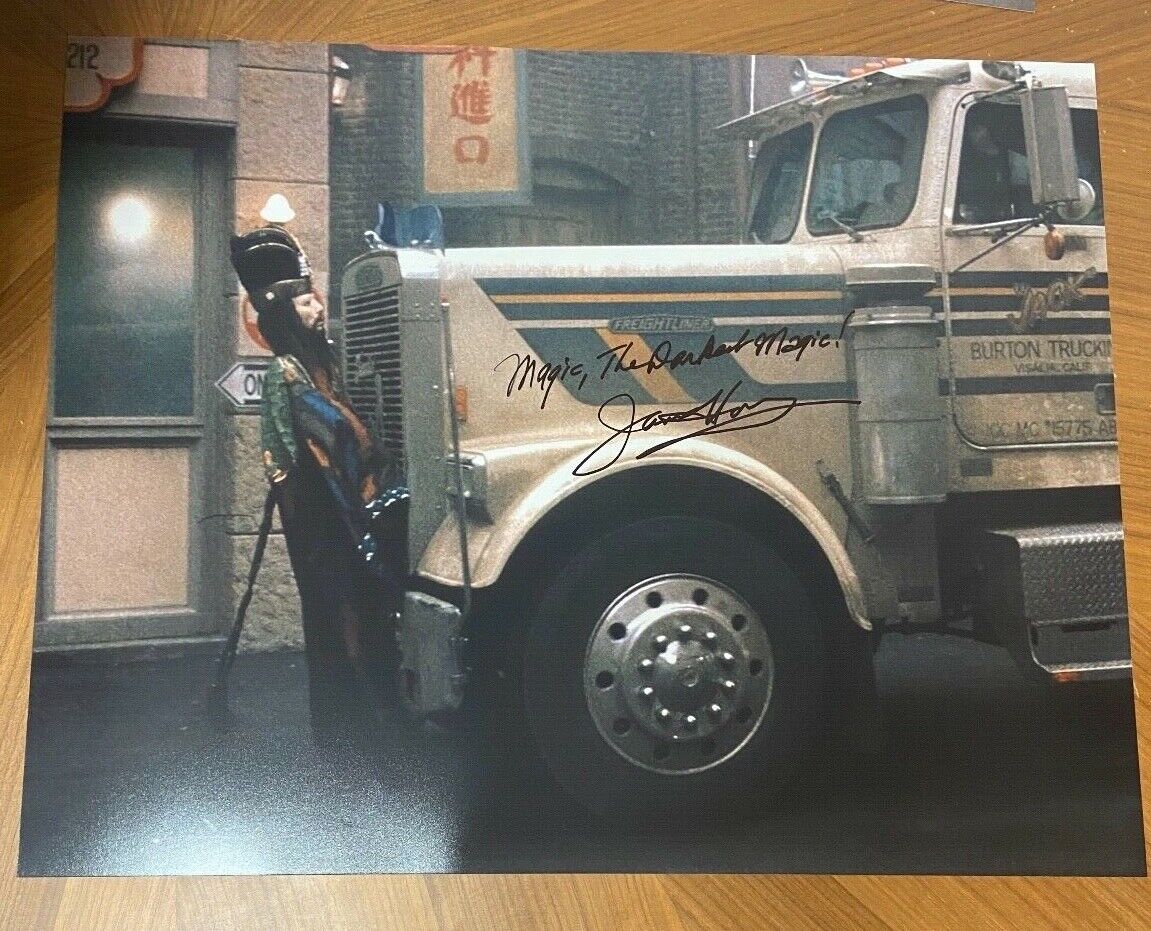 * JAMES HONG * signed 16x20 Photo Poster painting * BIG TROUBLE IN LITTLE CHINA * PROOF * 6