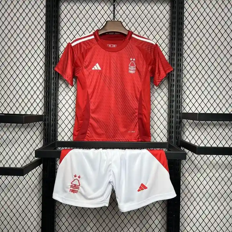 24/25 Kids Nottingham Forest Soccer Jersey Home