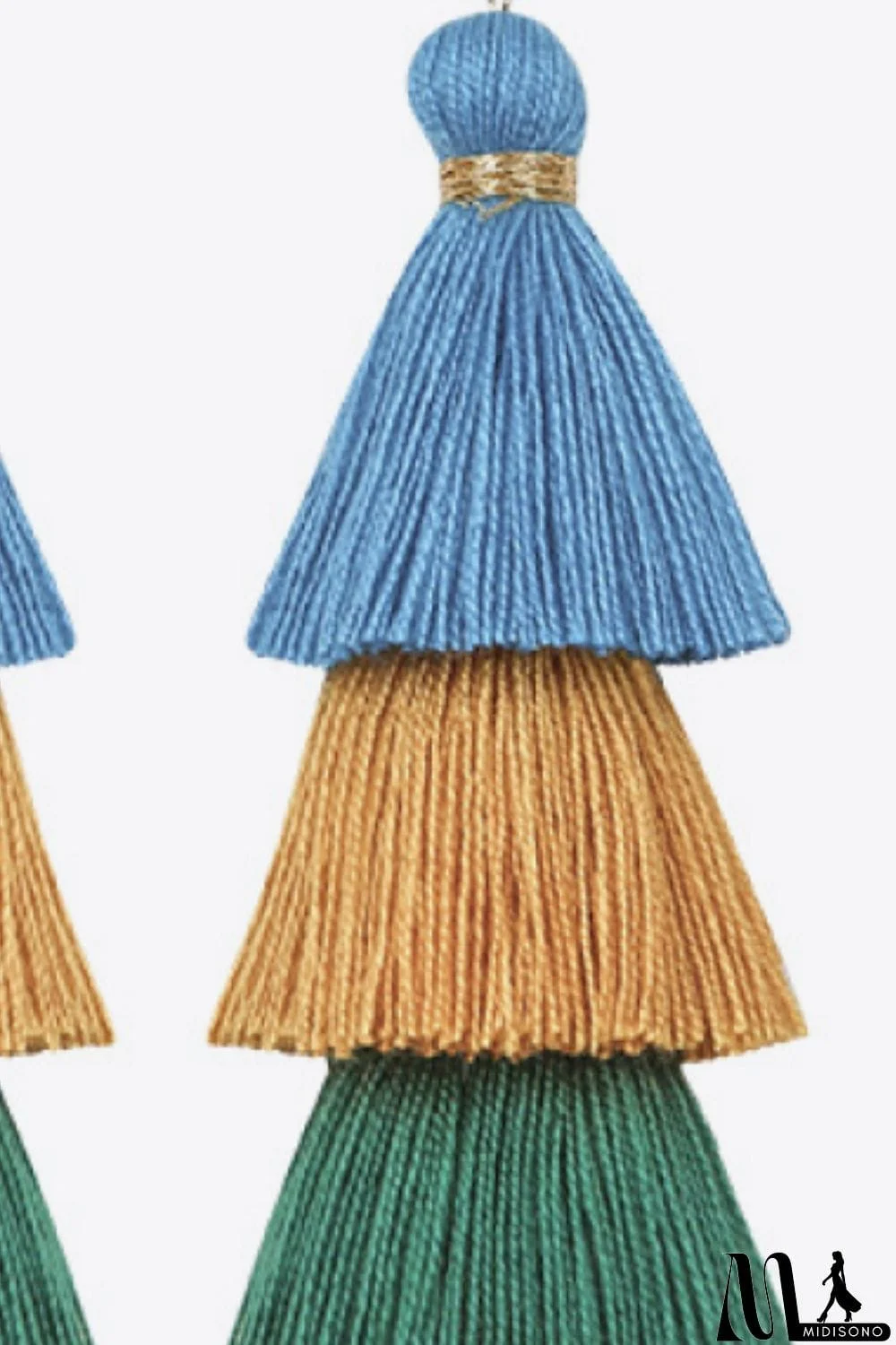 MidiSono - Layered Tassel Earrings
