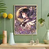 Peinture diamant anime sailor moon-round drill-40*50cm