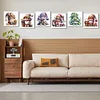 6Pcs/set Diamond Painting-5D Full Round Drill Vegetable Goblin(30*30 CM)