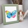 12pcs Butterfly-1 5D DIY Square Drill Diamond Painting Kits for Adults Beginners Home Decor Diamonds Paintings Gem Art 5.91x7.09in