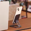 Desktop Mobile Phone Stand Aluminum Alloy Folding Portable Live Online Class Learning Lazy Support Stand Multifunctional Universal