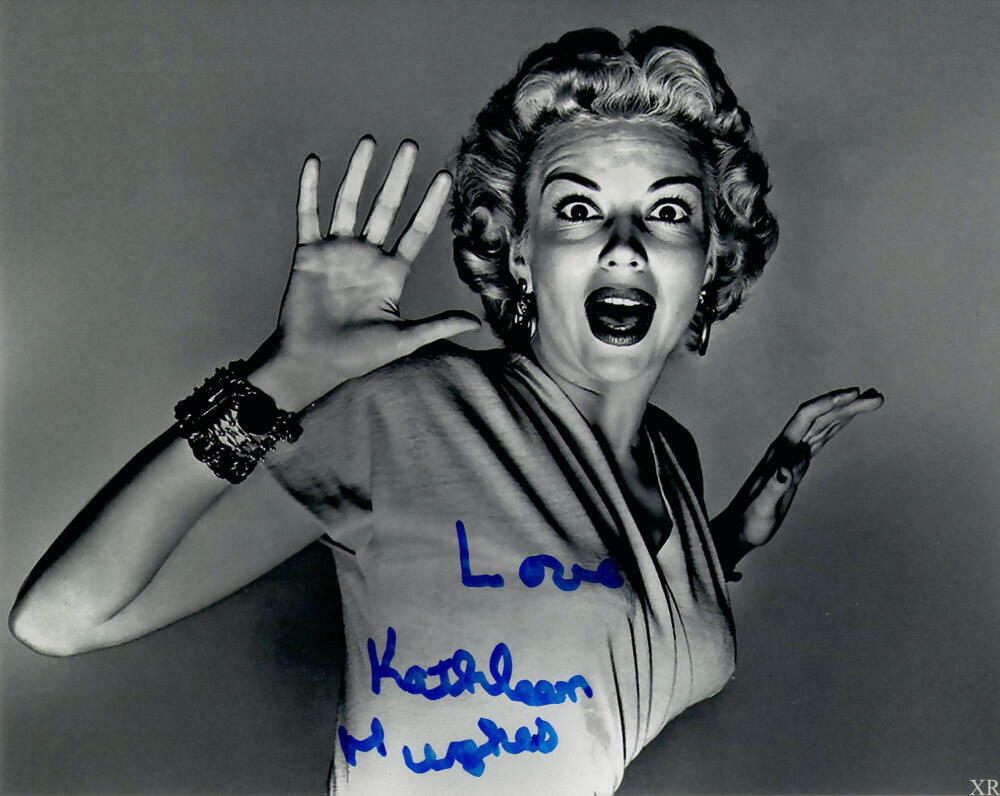 KATHLEEN HUGHES SIGNED AUTOGRAPH 8X10 Photo Poster painting - IT CAME FROM OUTER SPACE BABE