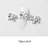 10PC Alloy Butterfly Zircon Nail Art Rhinestone 3D Gold Silver Shiny Diamond Nail ART Gems Butterfies Crystal Manicure Accessory | Cncures