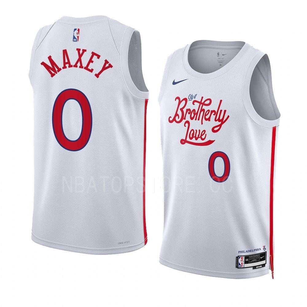 Tyrese Maxey Philadelphia 76ers 2022-23 City Edition Jersey mysite