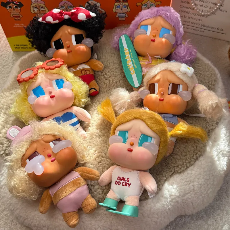 Spot CryBaby crying baby 2nd generation summer series genuine vinyl plush doll pendant ugly cute doll gift