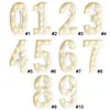 70cm LED Number Figure Light Easy To Assemble & Lightweight Large Lighted Number Warm Lighting & Radiant Atmosphere for Anniversary Graduation Decoration
