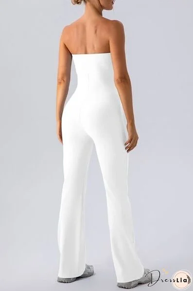 Sleeveless Straight Active Jumpsuit