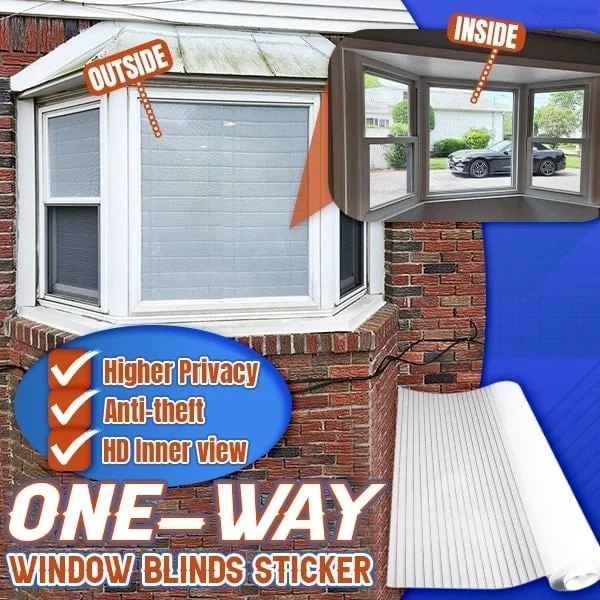 🔥🔥HOT SALE— One-Way Imitation Blinds Privacy Window Cover 🔥🔥
