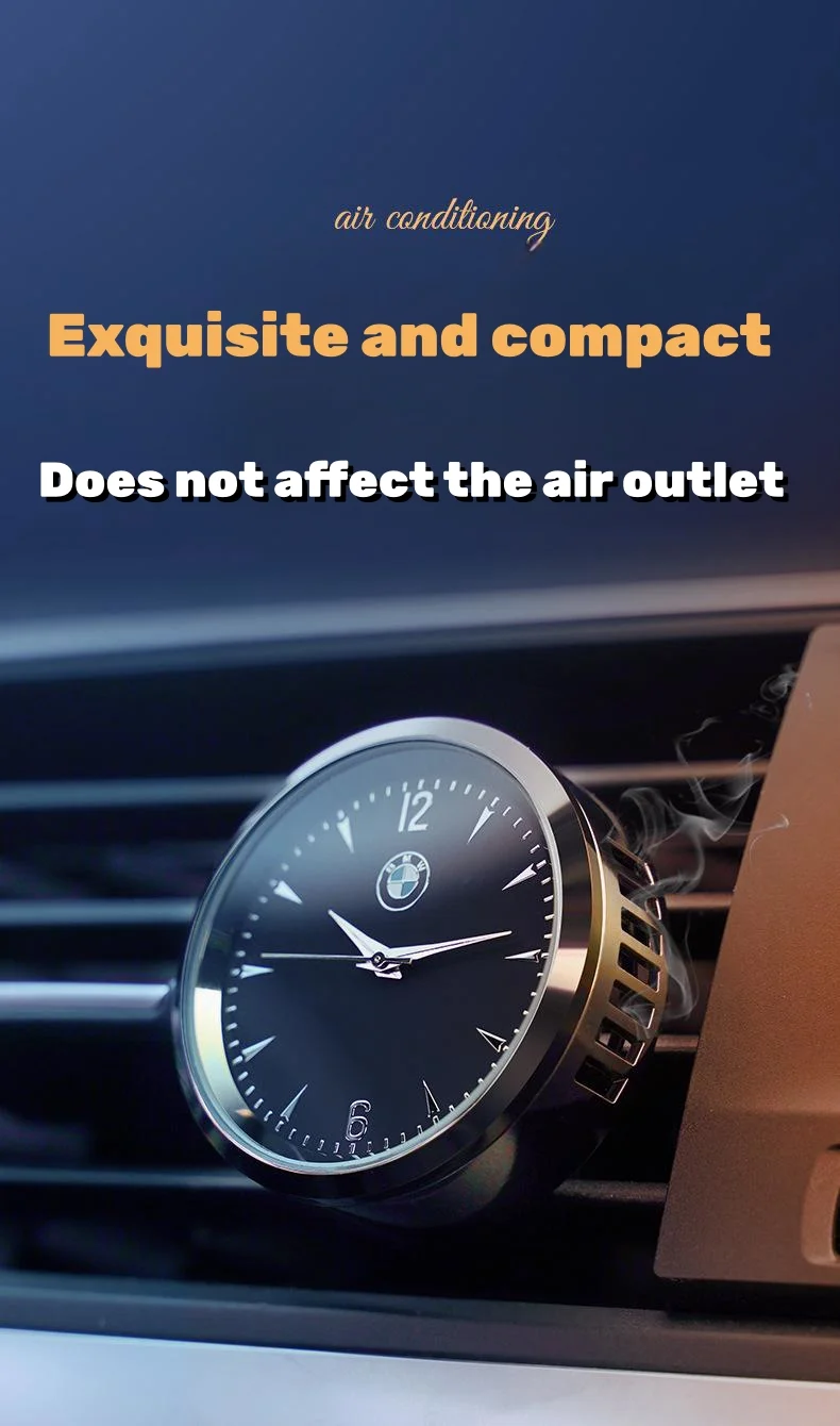 Clock Air Outlet Aromatherapy Ornaments